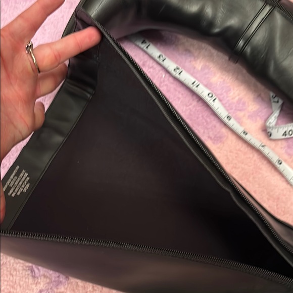 Anne Klein Black Heeled Boots - Picture 9 of 13